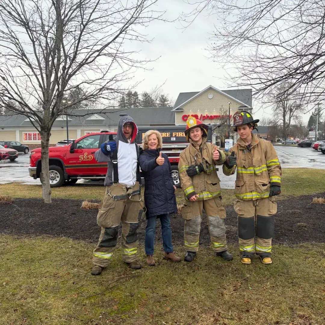 Martha McHugh with Elsmere Fire Department